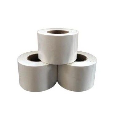 شريط التغليف الأبيض المتقلص من LDPE عرضه 100 ملم طوله 30 م مع قلب بلاستيكي 3 '