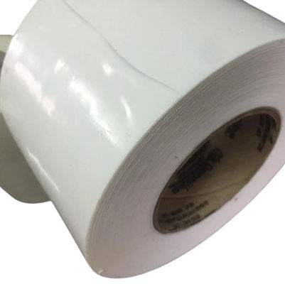 شريط التغليف الأبيض المتقلص من LDPE عرضه 100 ملم طوله 30 م مع قلب بلاستيكي 3 '