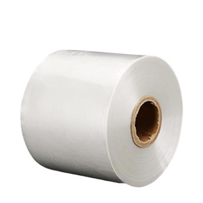60 مقياس واضح POF لفيلم التقلص Polyolefin Centerfold Shrink Film Roll