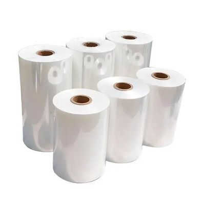 فيلم التغليف المقلق POF الواحد الجرح الواضح 25 ميكرون بوليوولفين POF Shrink Film