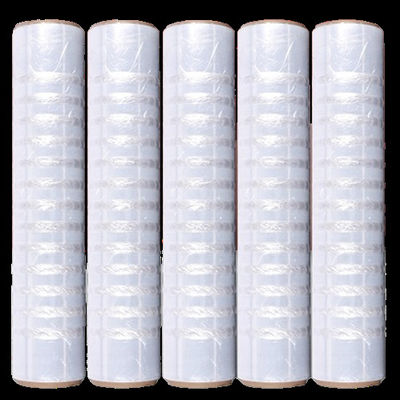 250٪ استطالة فيلم LDPE شفاف ممتد مثقوب سماكة 23 ميكرون للتغليف