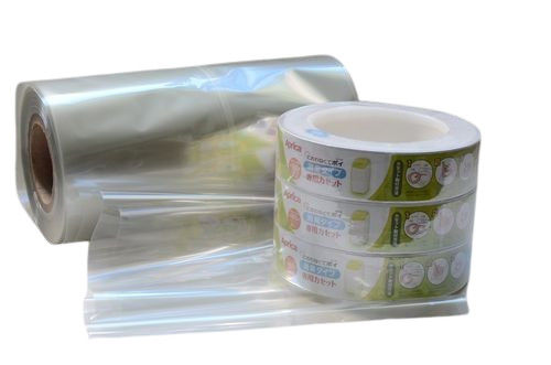 PETG OPS PVC PLA تقليص الأكمام الملصقات لفراغ الزجاجات مقاومة للرطوبة
