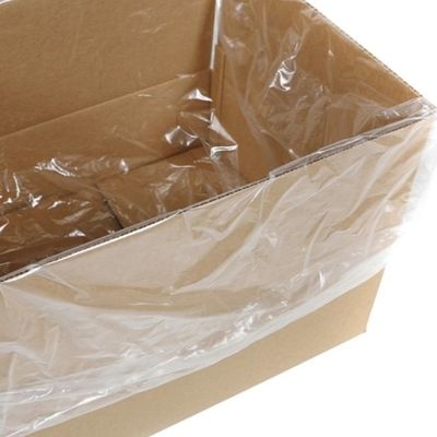مربع أسفل PE كرتون البلاستيك أدوات الحقيبة الشفافة داخل كيس بلاستيكي