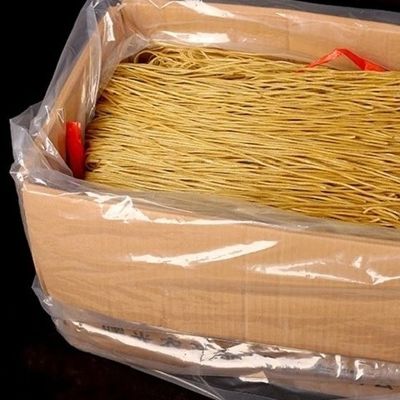 مربع أسفل PE كرتون البلاستيك أدوات الحقيبة الشفافة داخل كيس بلاستيكي