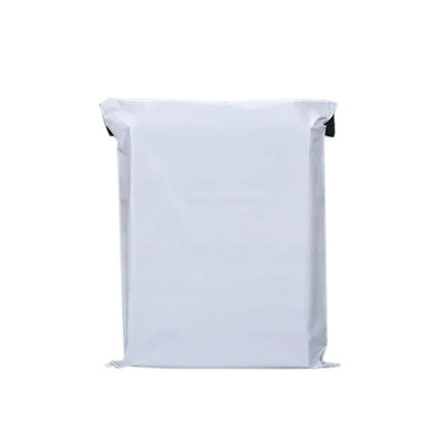 50 ميكرون LDPE البيضاء البولي بريد المظروفات حقائب الشحن للعمل الإلكتروني